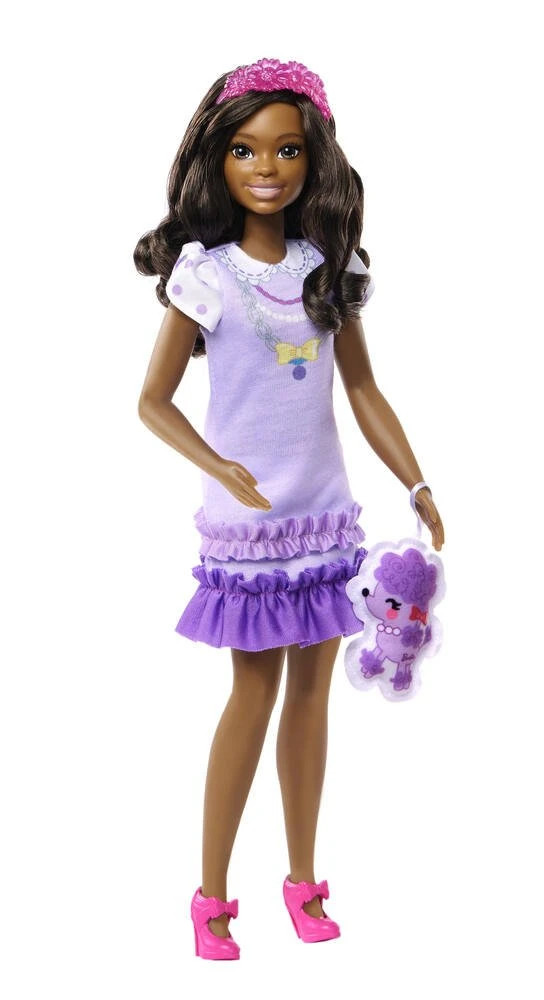 MATTEL BARBIE - MA PREMIERE BARBIE BRUNE - POUPEE BROOKLYN 35 CM â Image 2