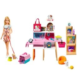MATTEL POUPEE BARBIE ET SON ANIMALERIE