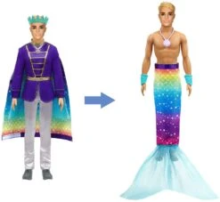 MATTEL BARBIE - POUPEE KEN - TRANSFORMATION TRITON