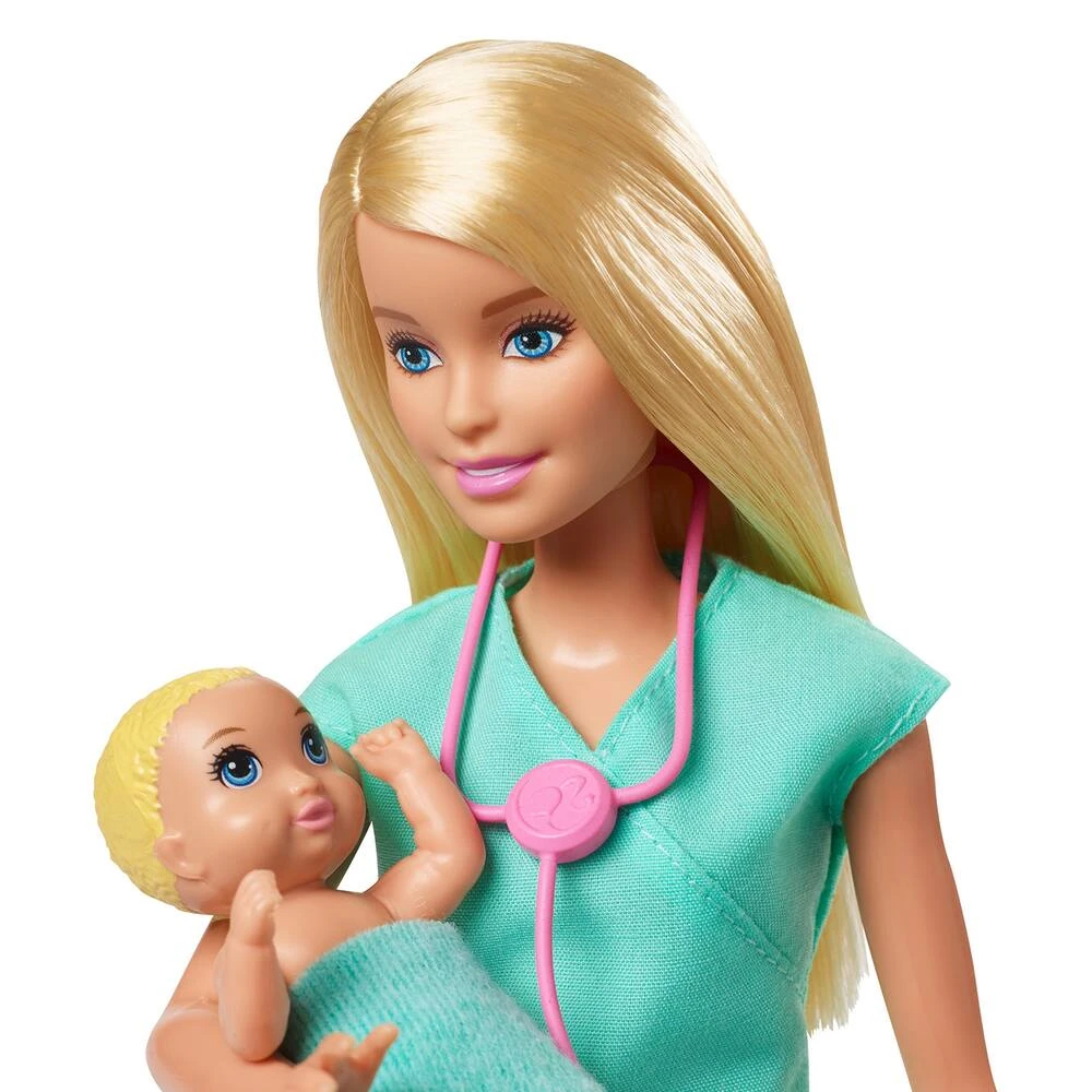 MATTEL POUPEE BARBIE COFFRET PEDIATRE BLONDE â Image 2