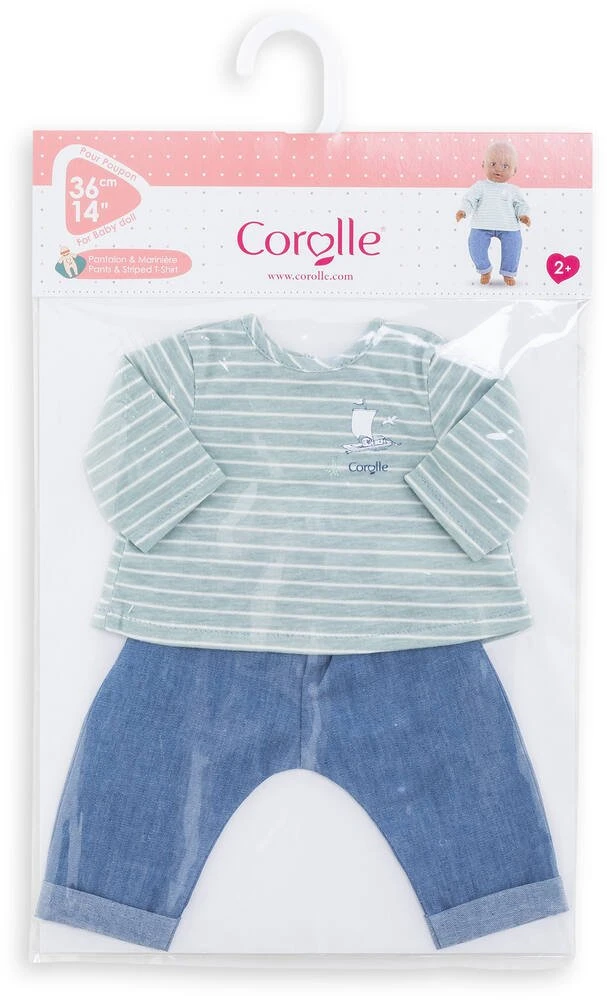 BB36 PANTALON ET MARINIERE BORDS DE LOIRE COROLLE VETEMENTS â Image 2