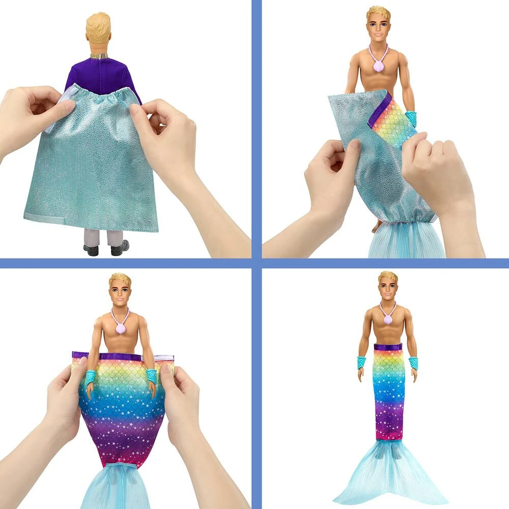 MATTEL BARBIE - POUPEE KEN - TRANSFORMATION TRITON – Image 2