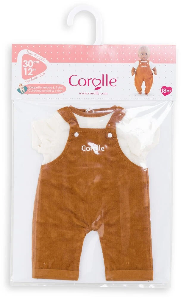 BB30 SALOPETTE VELOURS ET T-SHIRT BORDS DE LOIRE -COROLLE VETEMENTS â Image 3