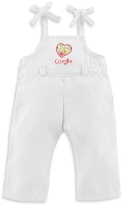 MA COROLLE - SALOPETTE BLANCHE - COROLLE VETEMENTS