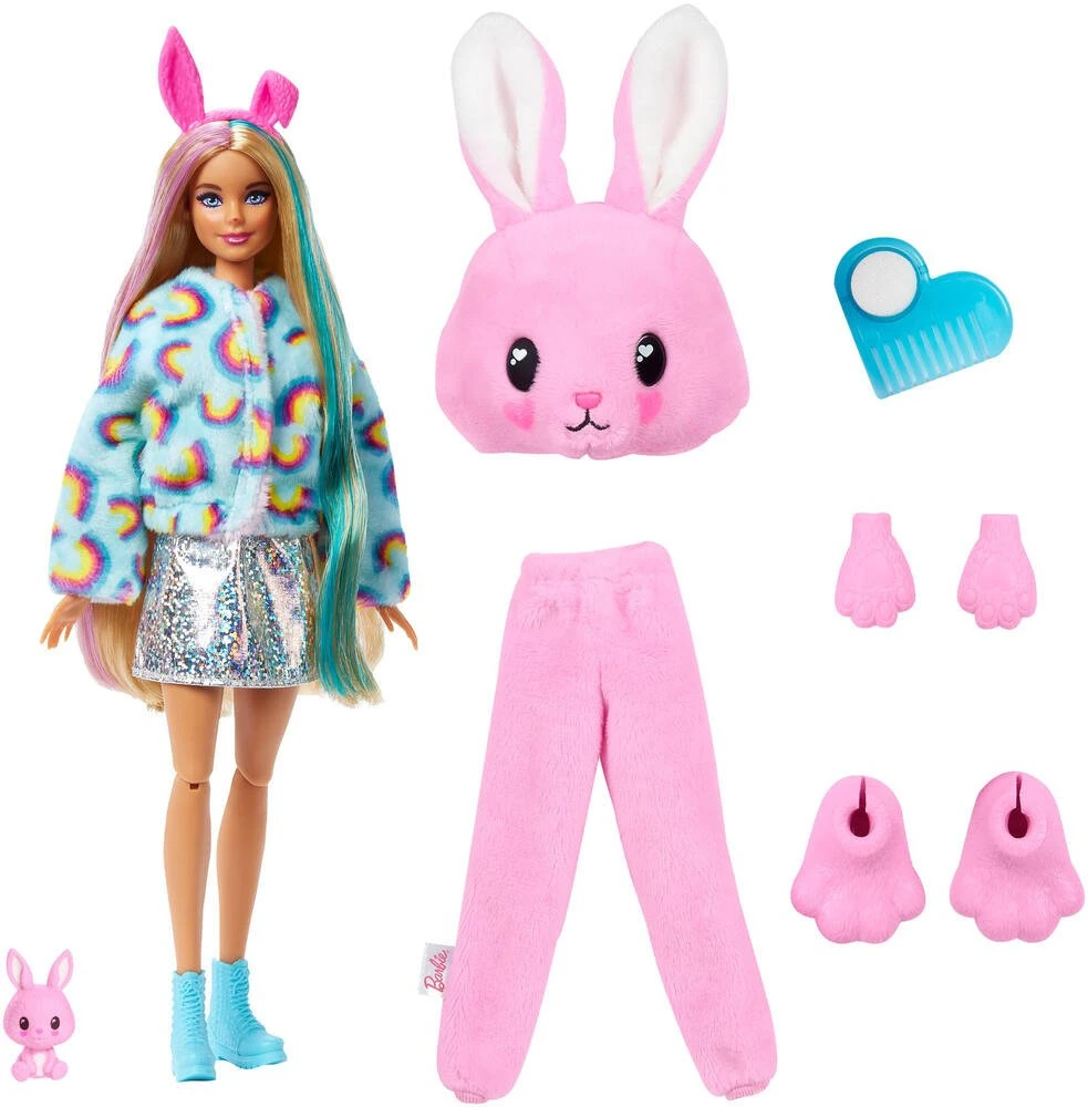 MATTEL POUPEE BARBIE CUTIE REVEAL LAPIN â Image 2