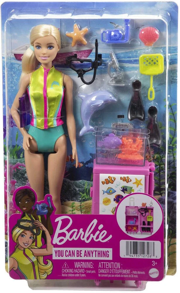 MATTEL BARBIE - COFFRET BARBIE PLONGEUSE - BLONDE â Image 6