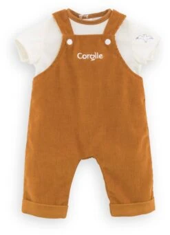 BB36 SALOPETTE VELOURS ET T-SHIRT BORDS DE LOIRE COROLLE VETEMENTS