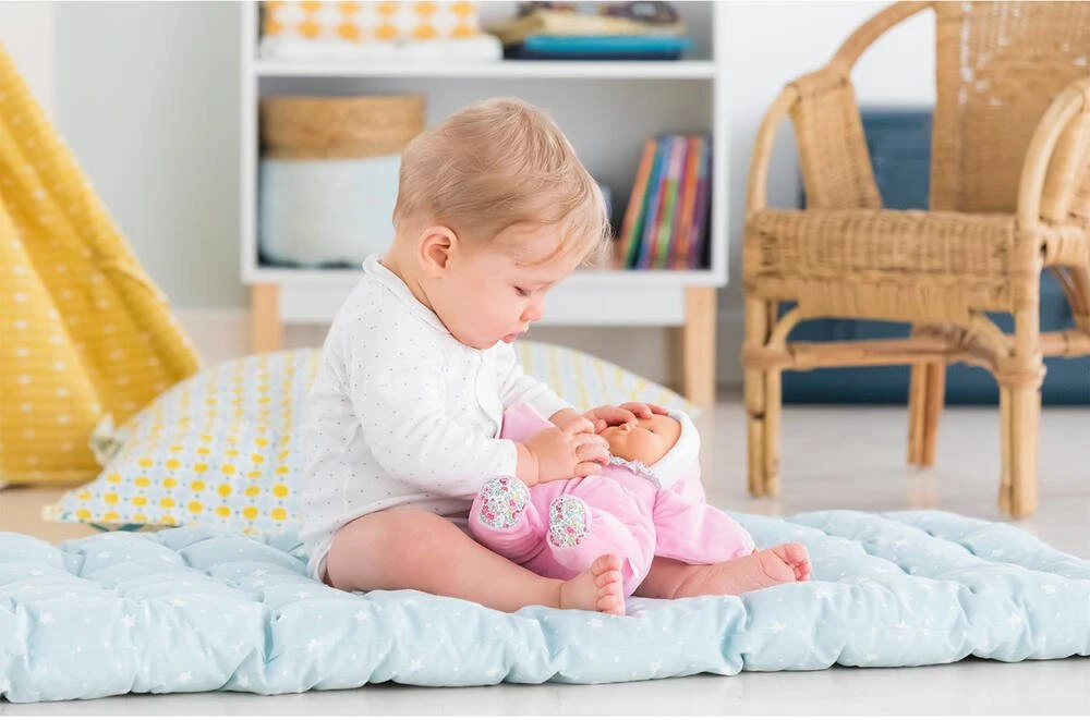 DOUDOU BABIPOUCE JARDIN EN FLEURS 28 CM - COROLLE MON DOUDOU â Image 4