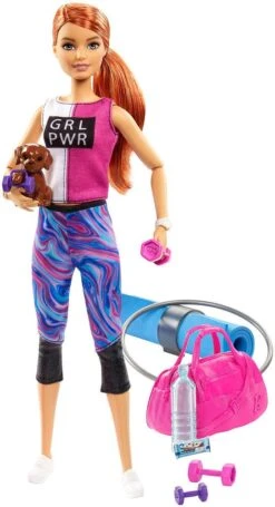 MATTEL POUPEE BARBIE BIEN ETRE SPORT