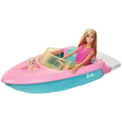 MATTEL POUPEE BARBIE ET SON BATEAU