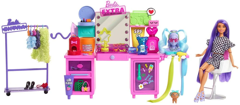 MATTEL COFFRET POUPEE BARBIE EXTRA STUDIO DE MODE - BARBIE
